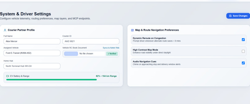 Amazon Route – AI-Powered Smart Logistics – screenshot 10