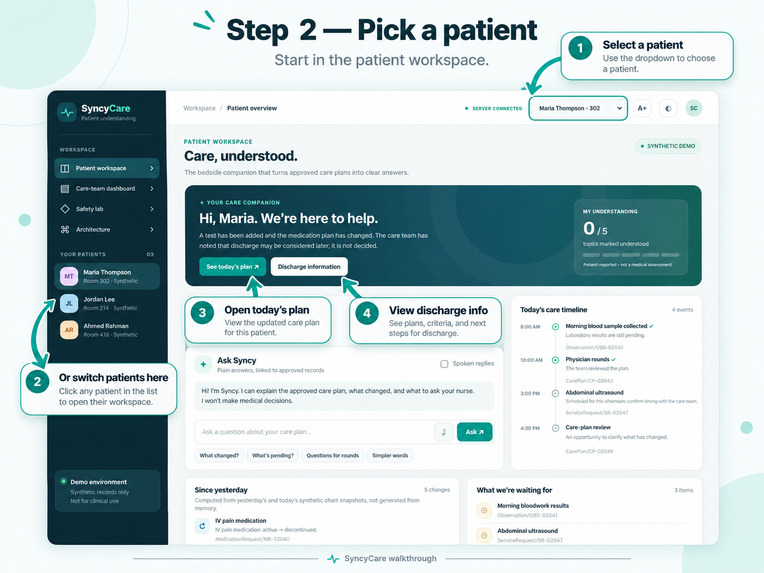 Syncy Care – screenshot 6