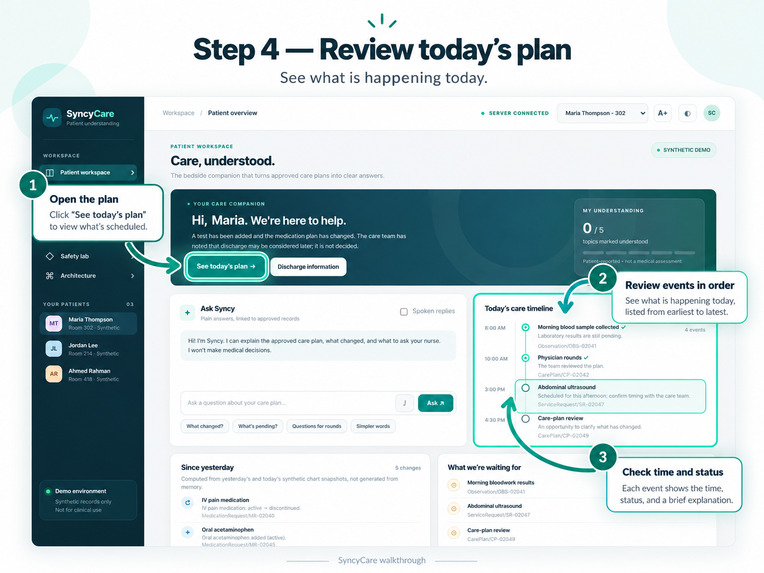 Syncy Care – screenshot 8