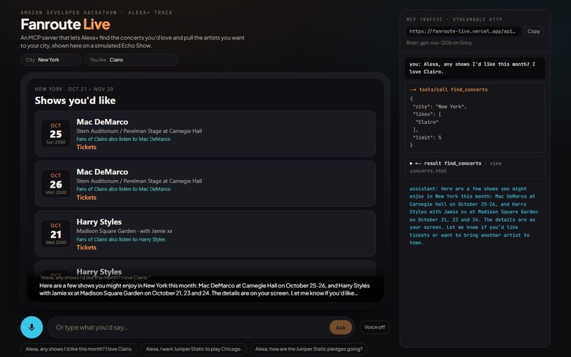 Fanroute Live – screenshot 1