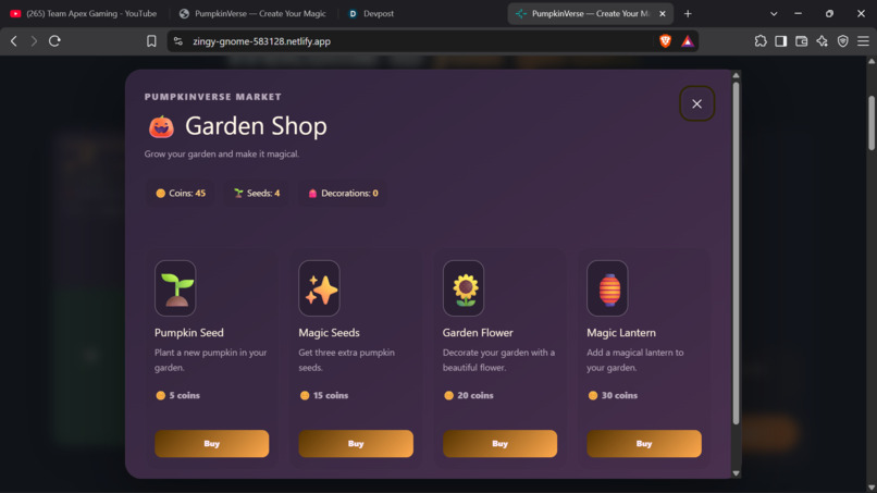 PumpkinVerse – screenshot 5