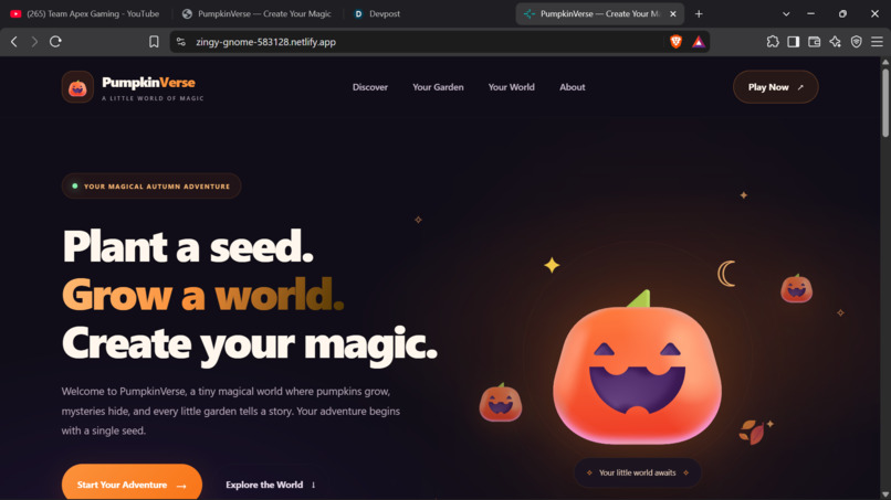 PumpkinVerse – screenshot 1