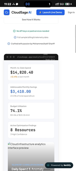CloudSage AI – screenshot 11