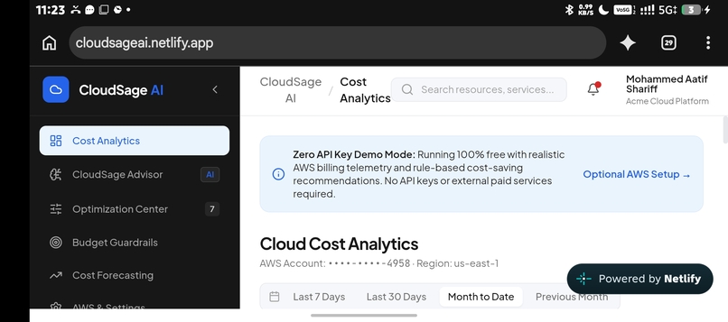 CloudSage AI – screenshot 5