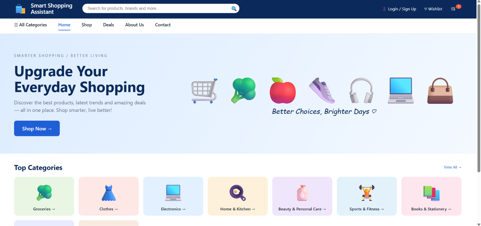 Smart Shopping Assistant | Devpost