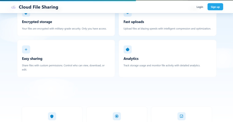 Cloud File Sharing  – screenshot 5