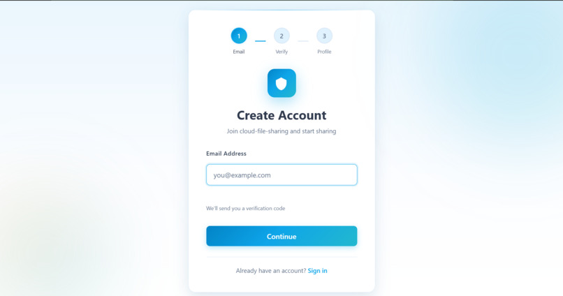 Cloud File Sharing  – screenshot 13