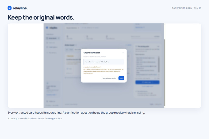 Relayline — Room to focus – screenshot 6