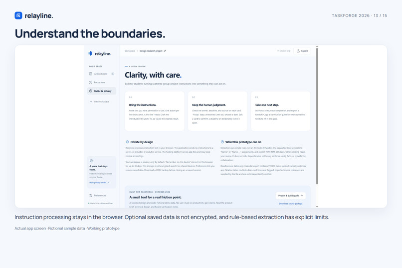 Relayline — Room to focus – screenshot 14