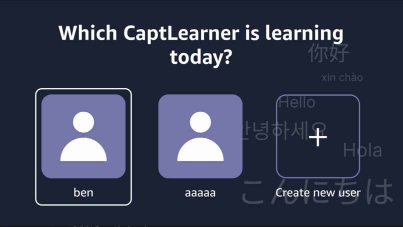CaptLearn – screenshot 1