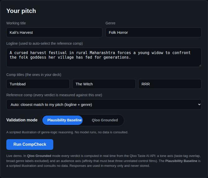 CompCheck – screenshot 1