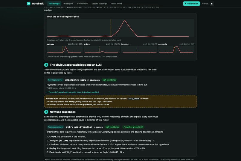 Traceback – screenshot 9