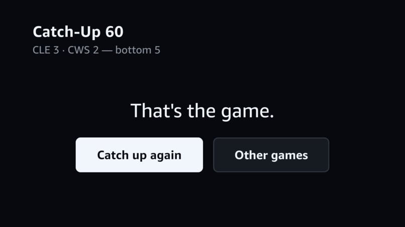 Catchup60 – screenshot 1