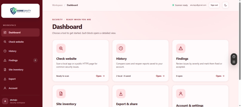 Code Sanity – screenshot 5