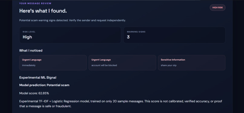HoldOn — Your Digital Safety Assistant – screenshot 2