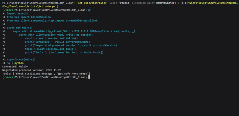HoldOn — Your Digital Safety Assistant – screenshot 5