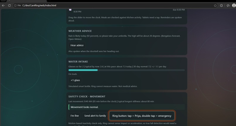 CareRing  – screenshot 2