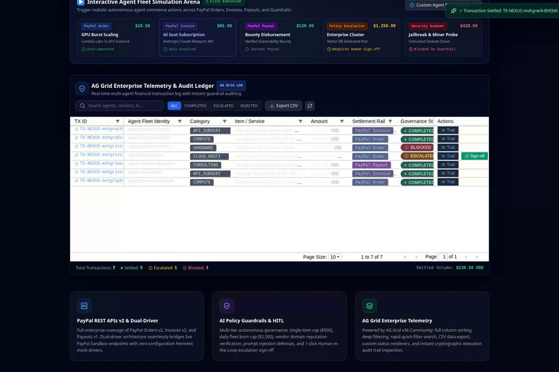 PayAgent OS (NexusPay AI) – screenshot 2