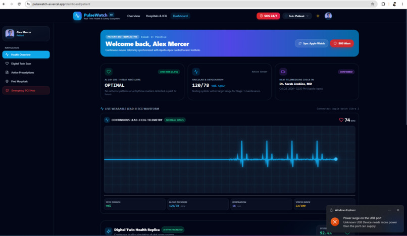 PulseWatch-AI – screenshot 2