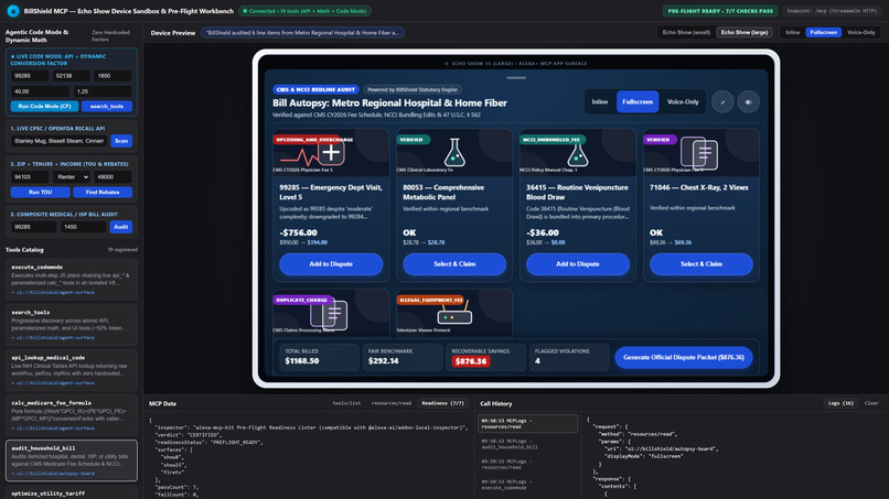 BillShield MCP – screenshot 1