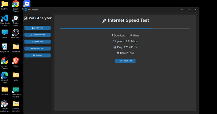 Wifi-Analyser – screenshot 4