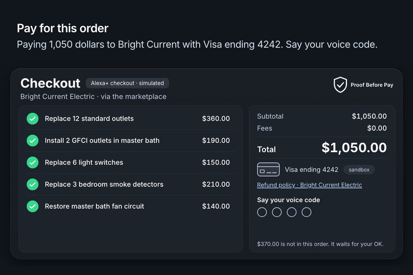Proof Before Pay – screenshot 4