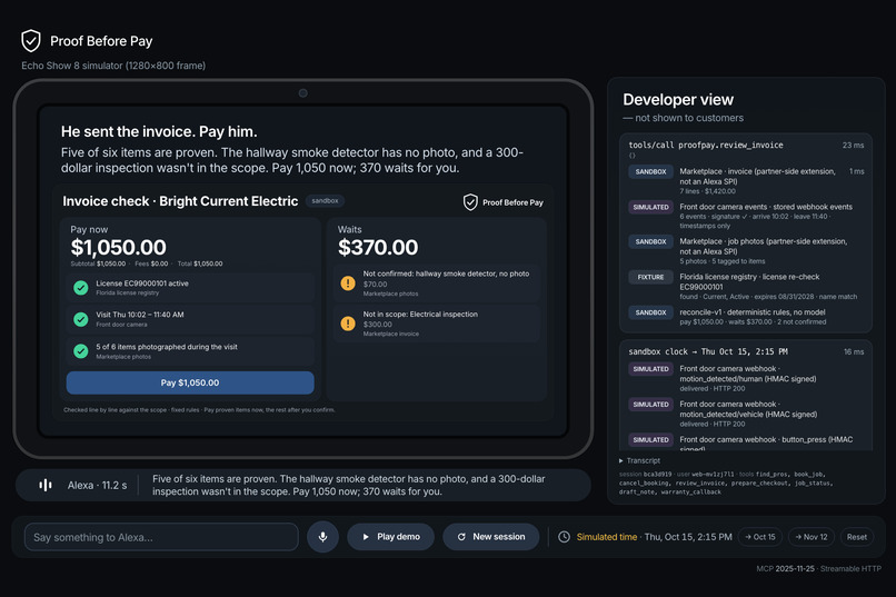 Proof Before Pay – screenshot 5