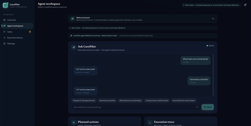 CarePilot – screenshot 1