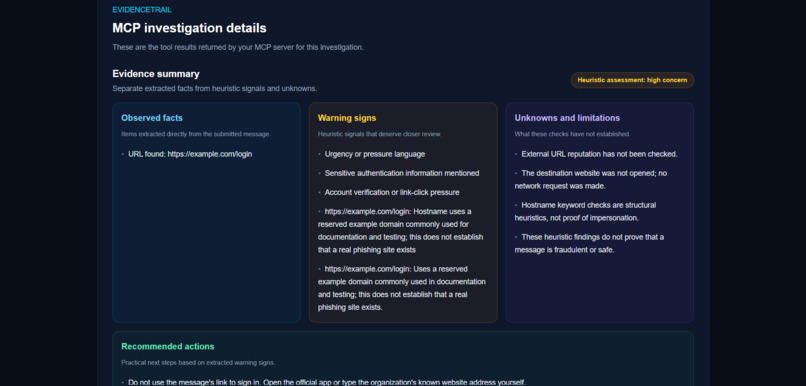 ScamLens — AI-Powered Scam Investigation – screenshot 4