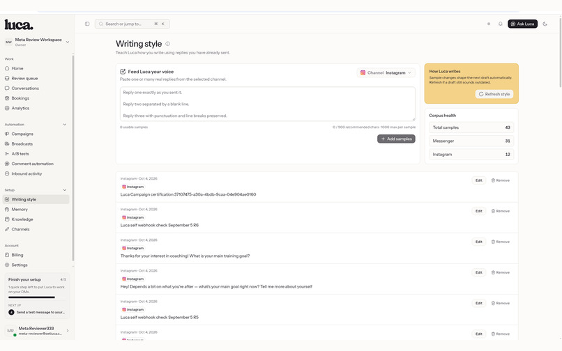 SetLuca – screenshot 5