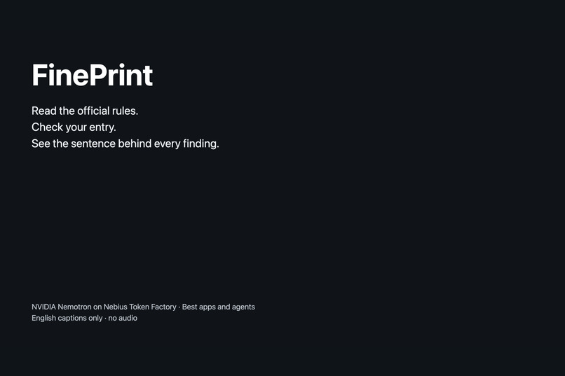 FinePrint – screenshot 1