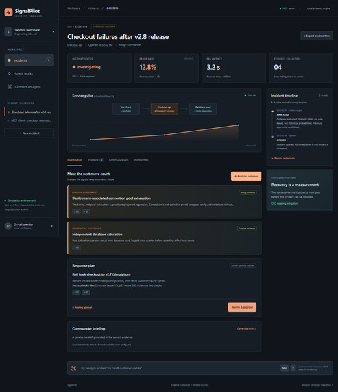 SignalPilot – screenshot 1