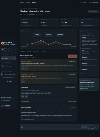 SignalPilot – screenshot 2