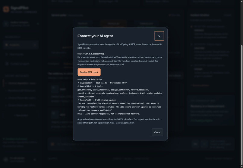 SignalPilot – screenshot 3