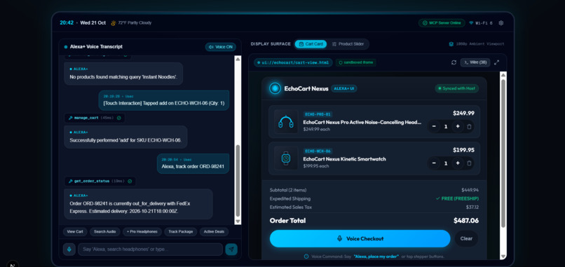 EchoCart Nexus – screenshot 1