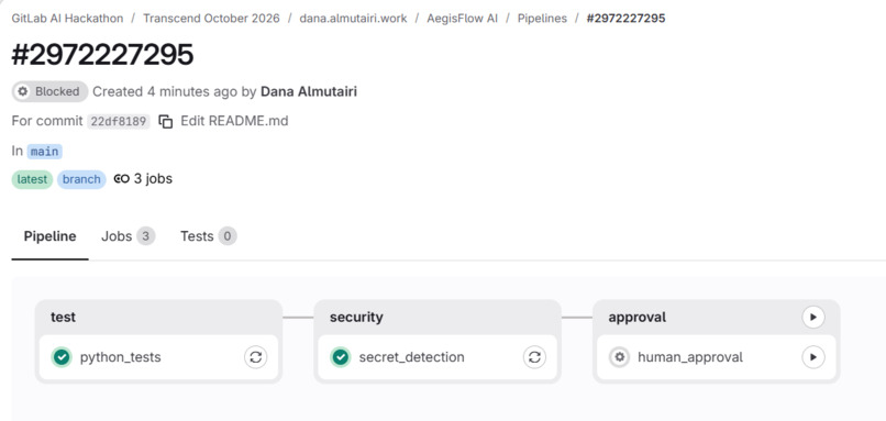 AegisFlow AI – screenshot 1
