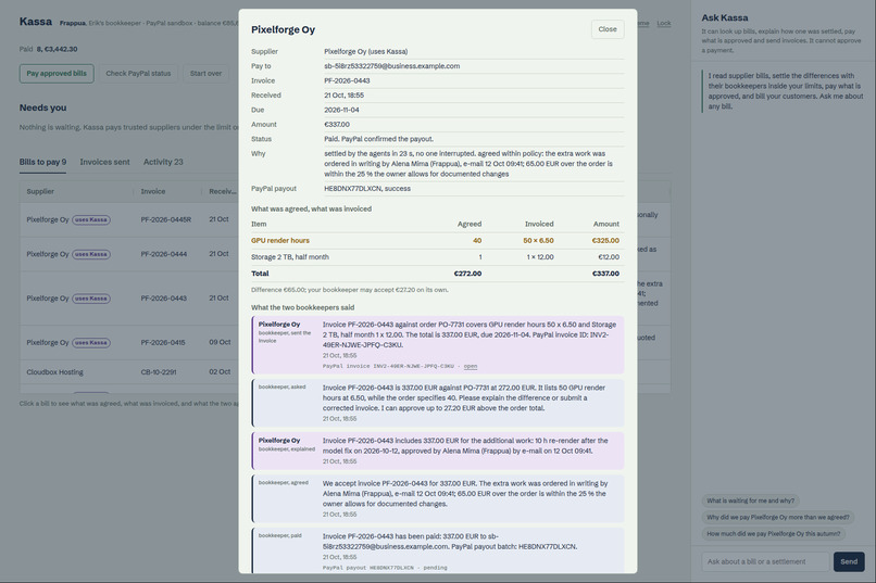 Kassa – screenshot 5