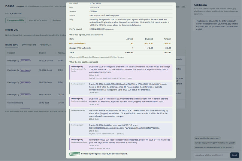 Kassa – screenshot 4