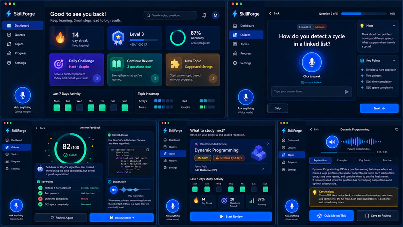 SkillForge — AI-Powered Alexa Skill Builder – screenshot 1