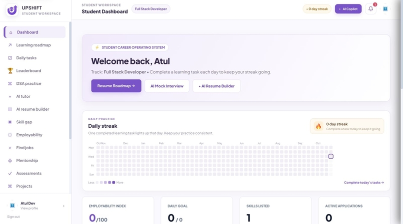 Upshift career ai – screenshot 3