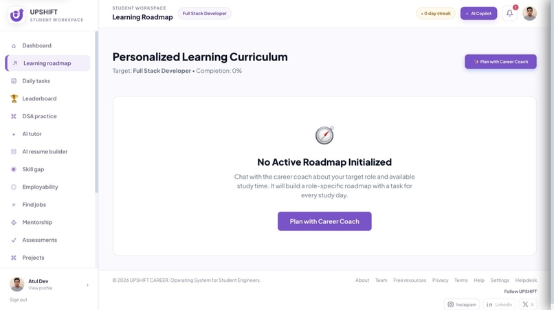 Upshift career ai – screenshot 5