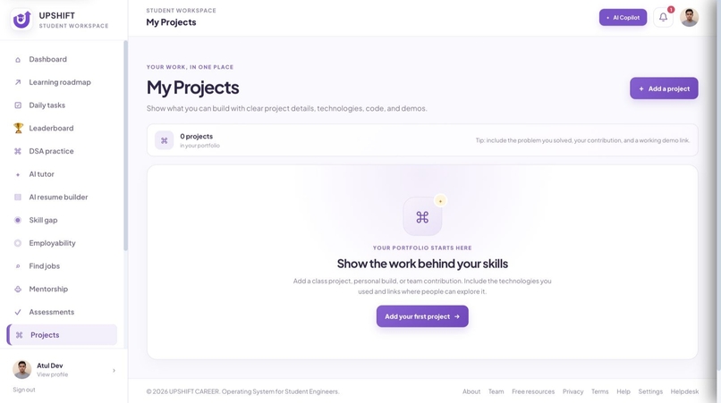 Upshift career ai – screenshot 8