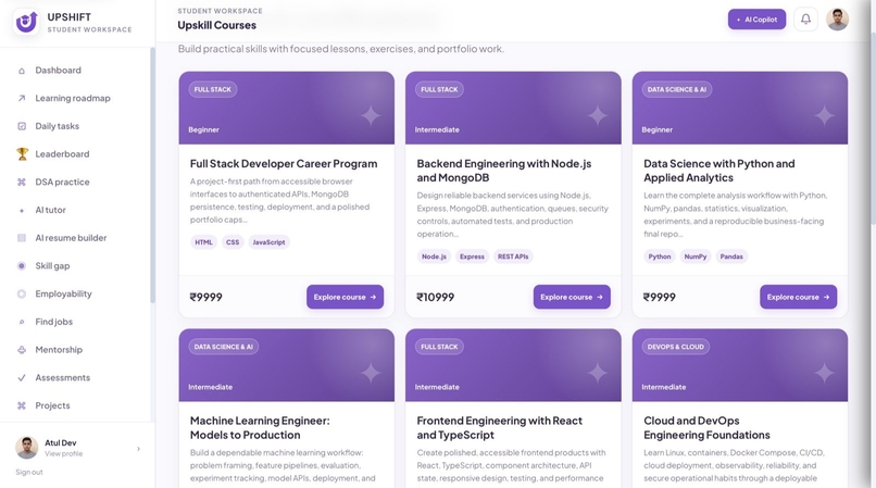 Upshift career ai – screenshot 9