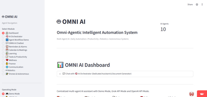 OMNI AI – screenshot 1