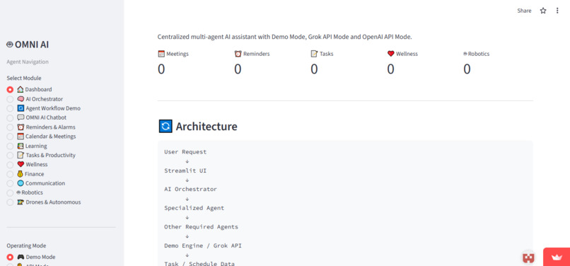 OMNI AI – screenshot 2