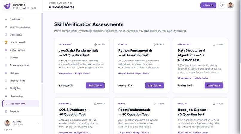 Upshift career ai – screenshot 10