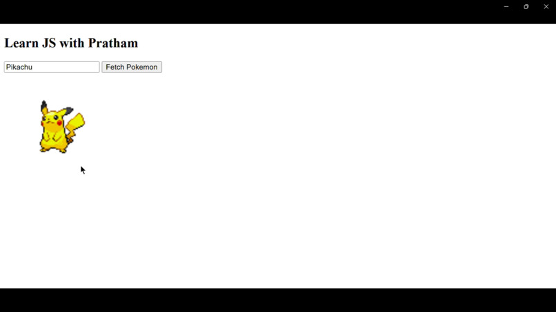 PokemonsImagesJSProject – screenshot 1