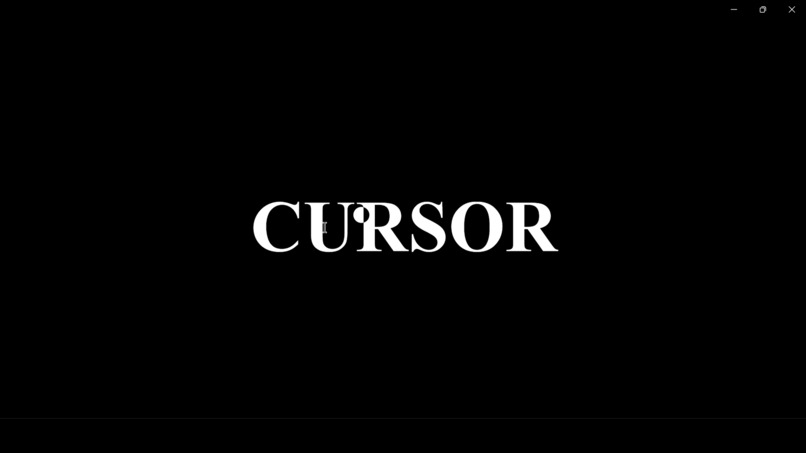 CustomCursorNodeJSProject – screenshot 1