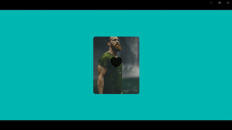 InstagramLikeLoveButtonFeatureJSProject – screenshot 1
