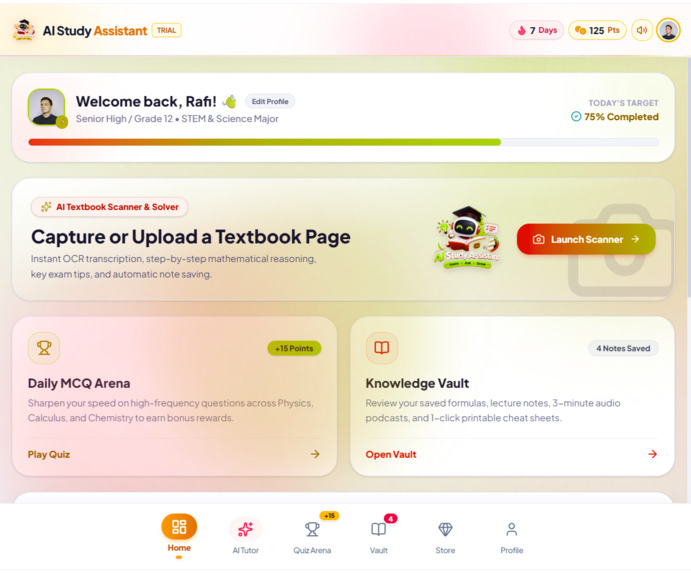 AI Study Assistant – screenshot 2